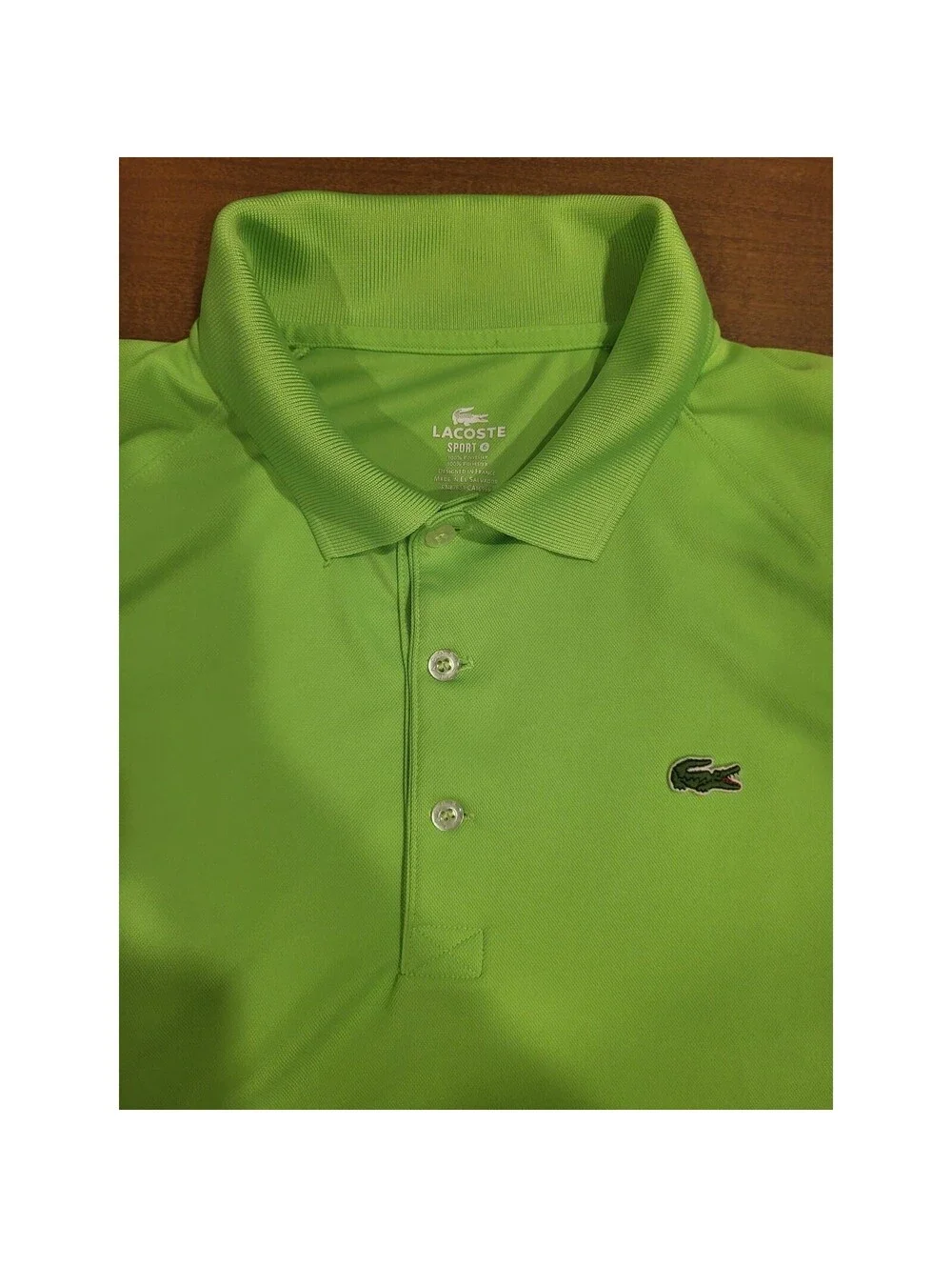 Lacoste Sport Men's Ultra Dry Raglan Sleeve Golf Polo Shirt-63